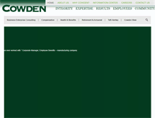 Tablet Screenshot of cowdenassociates.com